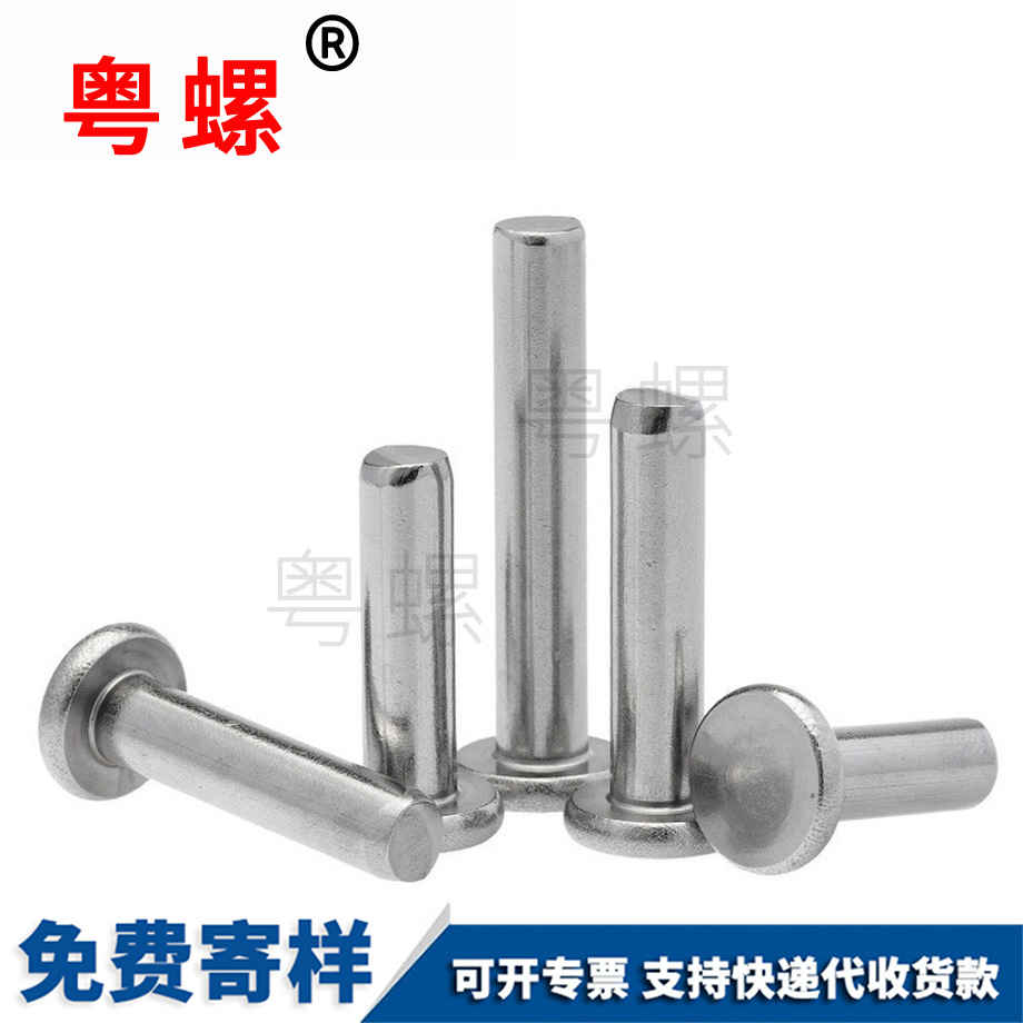 深圳實心深圳平頭鉚釘