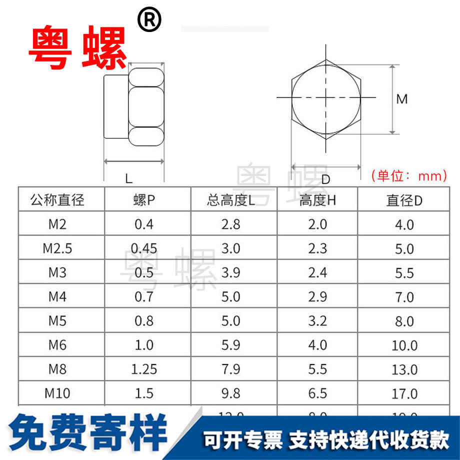 防松六角螺母