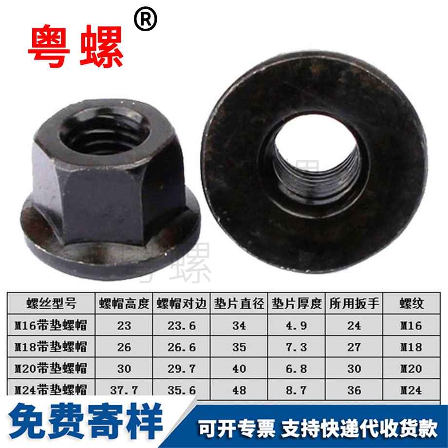 北辰帶墊螺母