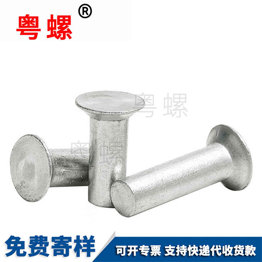 生產(chǎn)GB869沉頭迪慶鋁鉚釘