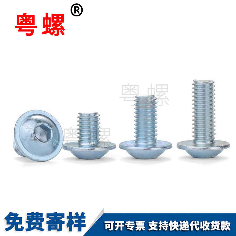 藍(lán)白西藏圓頭帶墊內(nèi)西藏六角螺栓